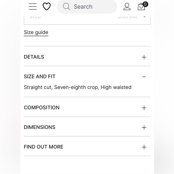 RE/DONE straight leg jeans - like new! - Sz 28 - Picture 7 of 9